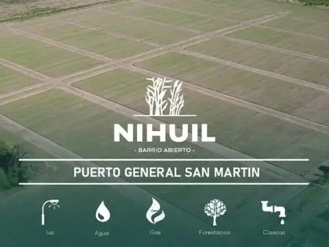 Terreno en Venta en Puerto Gral San Martin, USD 13.000