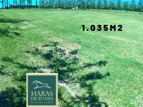 Terreno HARAS DE FUNES  - LA MEJOR UBICACION