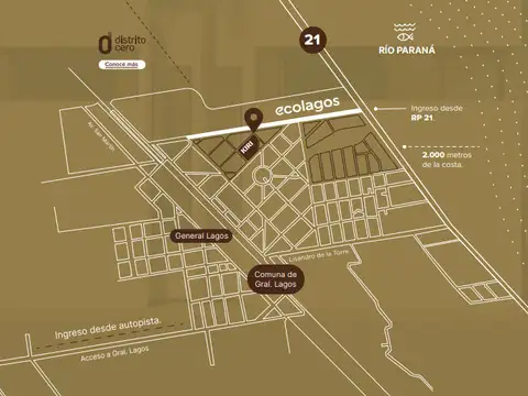 Casa en venta c/ cochera en General Lagos