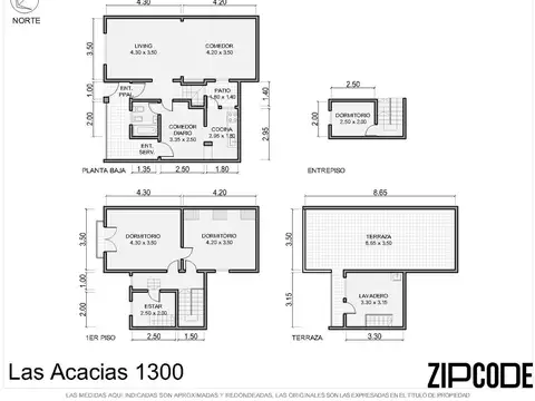 Las Acacias 1300