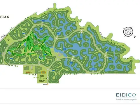 Terreno en Venta de 857,0 m2