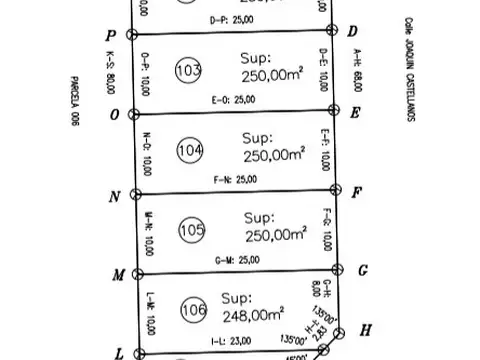 Joaquin Castellanos esq. 9 de Julio 100