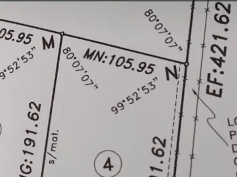 Campo en Ruta 70, al Este de Esperanza. 2 Has.