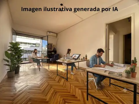 VENTA OFICINA 3 AMBIENTES DEP VISTA PZA SAN MARTIN