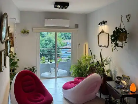 Departamento 2 ambientes con 2 baños