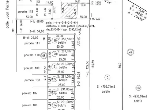 Terreno en Venta en La Para, USD 13.000