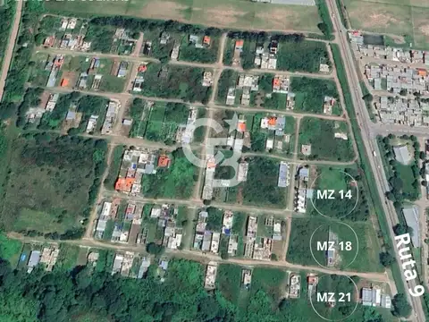 Terreno en Venta 25  mts Fondo