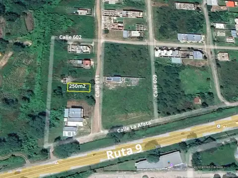 Terreno en Venta 10  mts Frente