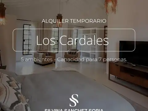 CASA ALQUILER TEMPORARIO LOS CARDALES