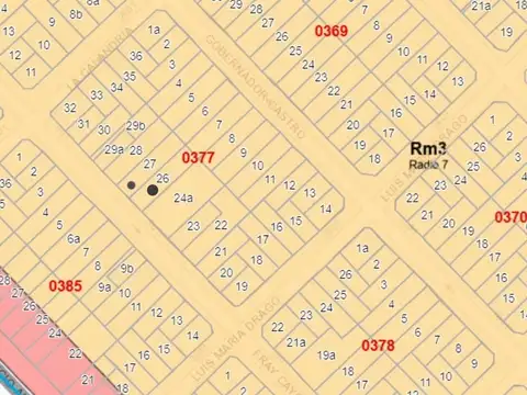 Terreno en Venta de 614,0 m2