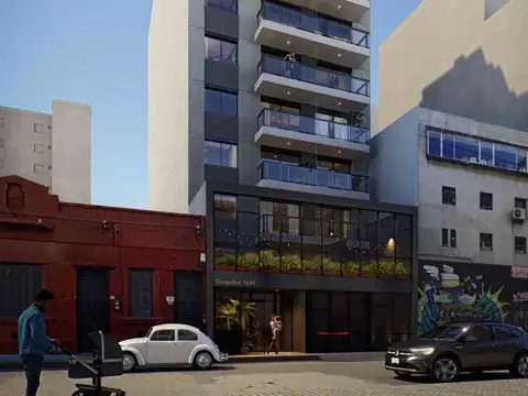 Departamento 2 ambientes con 1 baño