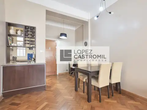 Departamento 3 ambientes con 1 baño