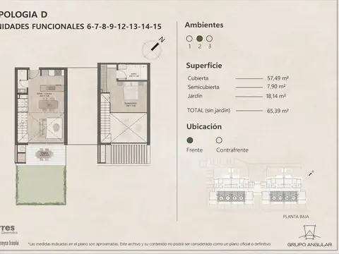 Departamento en Venta en Benavidez, USD 160.000