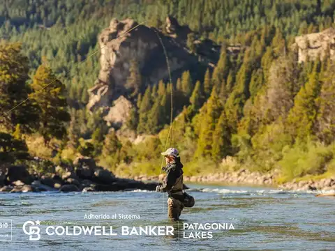 VENTA Lote/Terreno Orillas de Caleufu de 25.753 m2 Barrio cerrado exclusivo sobre ruta 63 Lote 14