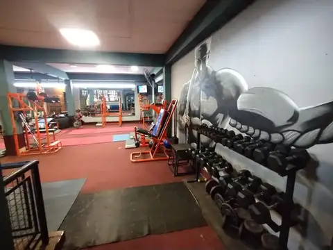 GIMNASIO COMPLETAMENTE EQUIPADO Y FUNCIONANDO