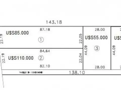 Terreno en Venta de 6200,0 m2