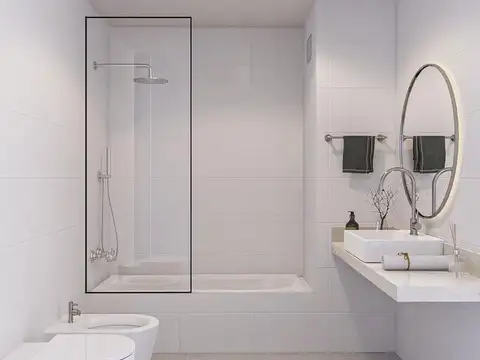 Departamento 3 ambientes con 2 baños