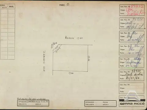 Terreno en Venta de 487,0 m2