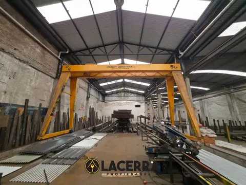 Galpón Industrial 335m² con Puente Grúa - San Martín, Oportunidad  