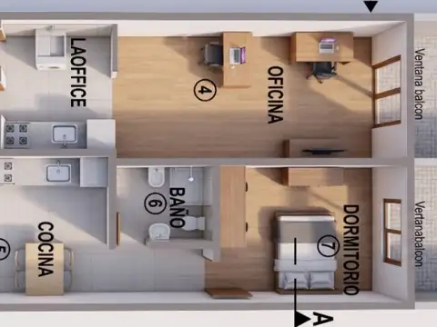 Departamento en Venta al Este