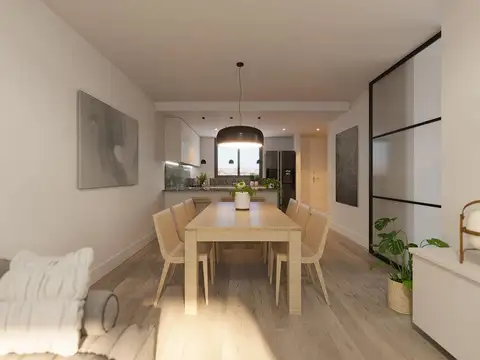 Departamento 4 ambientes con 2 baños