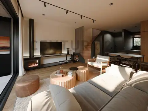 Casa 3 ambientes con 2 baños