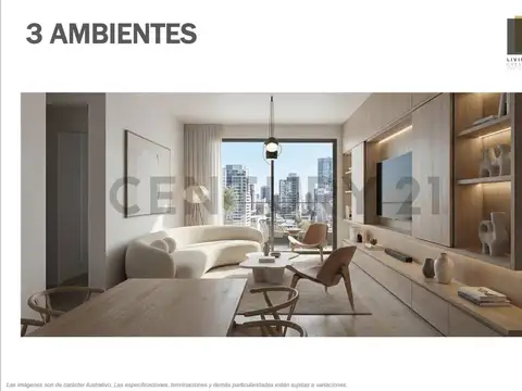 Departamento en Venta de 3 ambientes