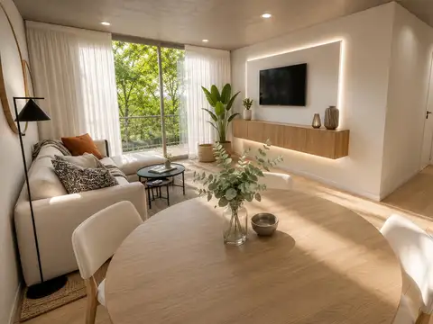 Departamento en Villa Urquiza de 2 amb en construccion