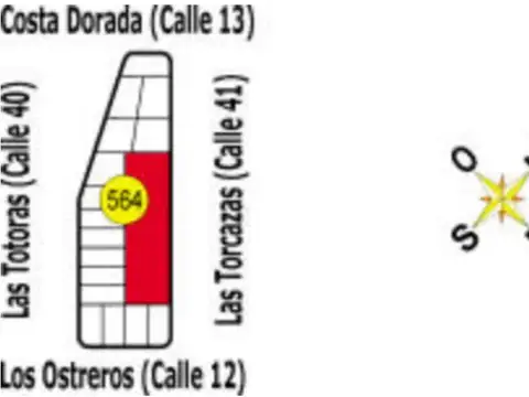 6 Lotes: Costa Dorada, Las Torcazas, Los Ostreros Y Las Totoras - La Esmeralda - B557