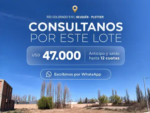 Lote de 758 m² en venta en el Barrio Cerrado Sofía 2, sobre calle Río Colorado