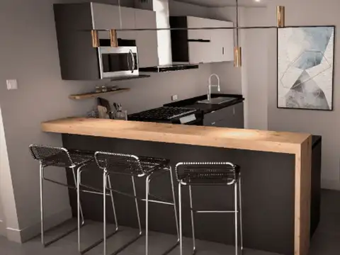 Departamento en Venta de 1 dormitorio