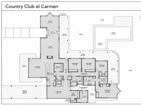 Casa 7 ambientes con 3 baños
