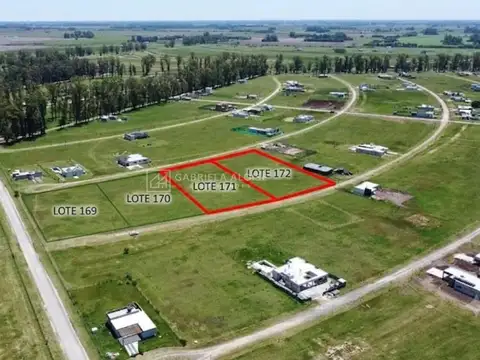 Venta de Lote de 1065 m² en Barrio El estribo en Tres Pinos, General Rodríguez