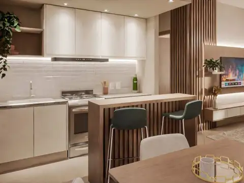 Departamento 3 ambientes con 1 baño