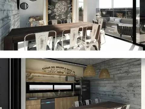 Departamento 3 ambientes con 2 baños