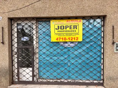 MUY BUEN LOCAL EN ALQUILER A LA CALLE .