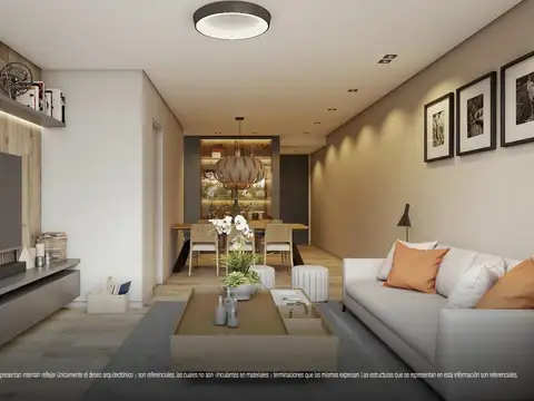 Triplex, con patio terraza y cochera de Categoría en Vicente Lopez