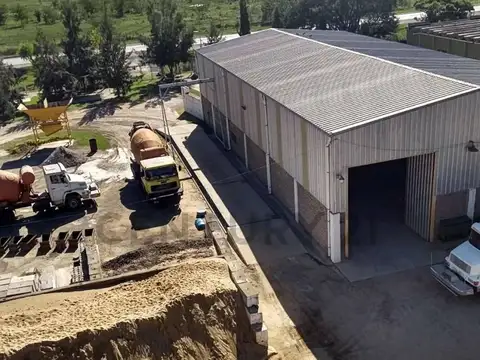 GALPÓN Y  TERRENO EN VENTA SOBRE RUTA 3 Y 205   