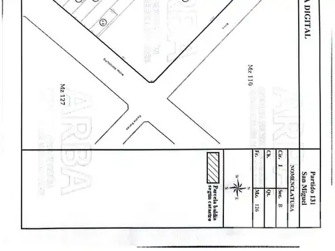 Terreno en Venta 50  mts Fondo