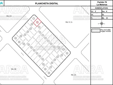 Terreno en Venta en Laferrere Norte, USD 70.000