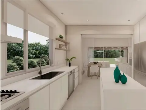 Casa en Alquiler con 3 cocheras
