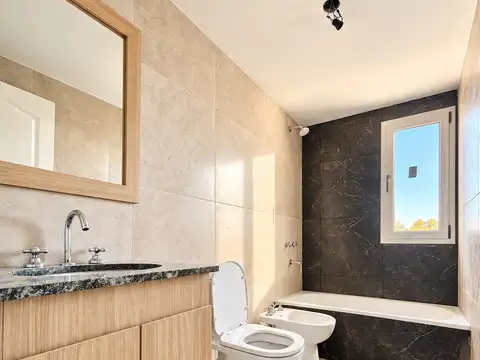 Departamento 3 ambientes con 1 baño