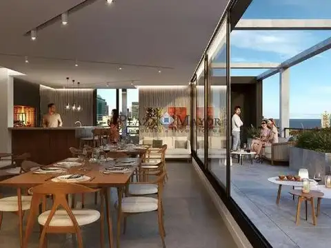 Departamento Monoambiente con 1 baño