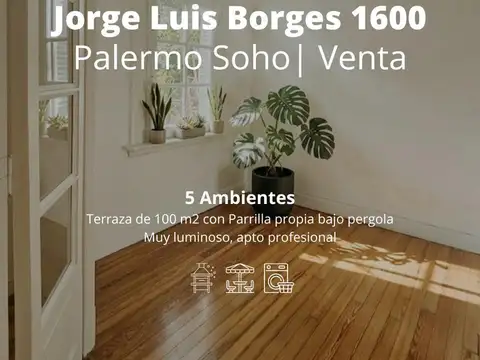 Espectacular PH con Terraza Propia - Palermo Soho - Muy buena ubicación