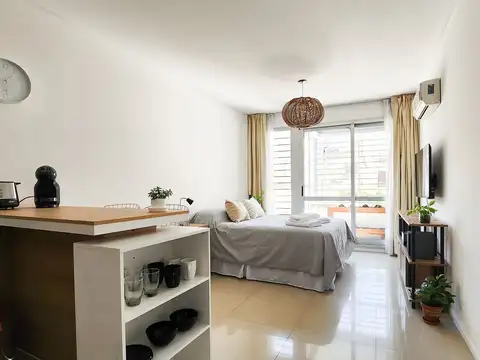 DEPTO ALQUILER  MONOAMB VILLA URQUIZA AMOBLADO