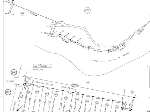 LOTES 2.500 M2 - Av. Del Vado y Peru  FINANCIAMIENTO 36 CUOTAS