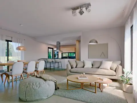 Casa a estrenar de dos dormitorios en una sola planta-Funes