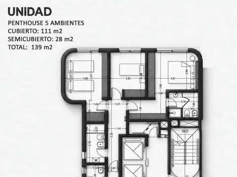 Departamento en Venta de 3 dormitorios
