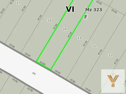 Terreno en venta - 475Mts2 - Mar Azul