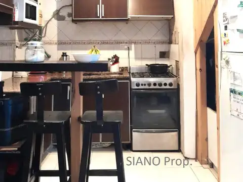 Depto Tipo Casa 3 ambientes con 1 baño